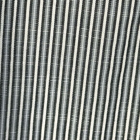 Canali Button up Shirt Size Large L  Made in  Italy Cotton Gray Striped SPOT - Picture 4 of 10